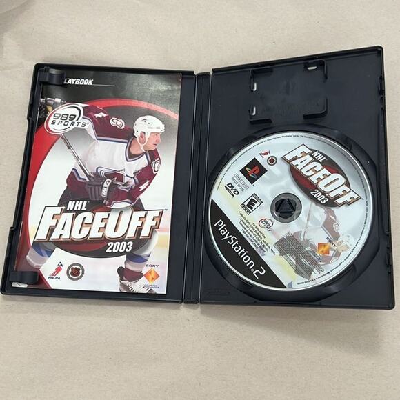 PLAYSTATION 2 NHL FACEOFF‎ 03 GAME - Picture 2 of 3